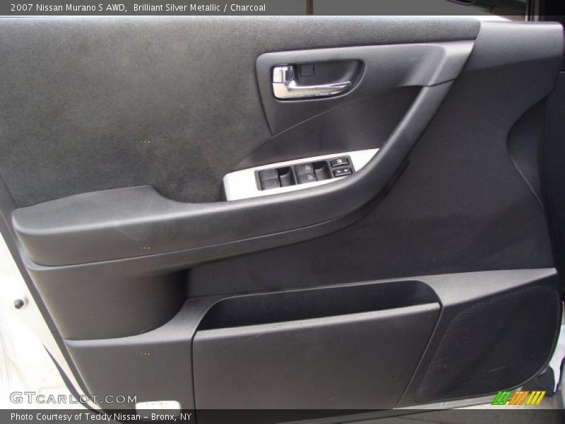 Brilliant Silver Metallic / Charcoal 2007 Nissan Murano S AWD