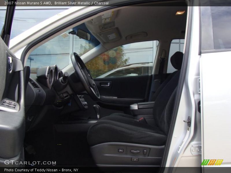 Brilliant Silver Metallic / Charcoal 2007 Nissan Murano S AWD