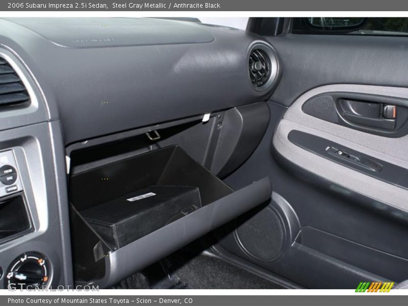 Steel Gray Metallic / Anthracite Black 2006 Subaru Impreza 2.5i Sedan