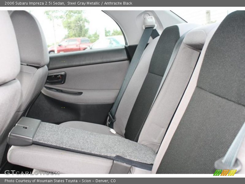 Steel Gray Metallic / Anthracite Black 2006 Subaru Impreza 2.5i Sedan