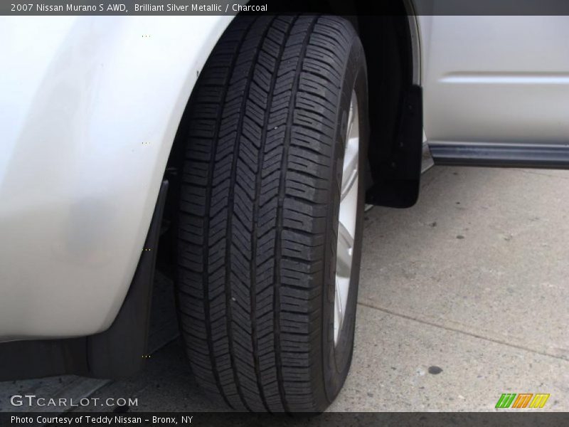 Brilliant Silver Metallic / Charcoal 2007 Nissan Murano S AWD