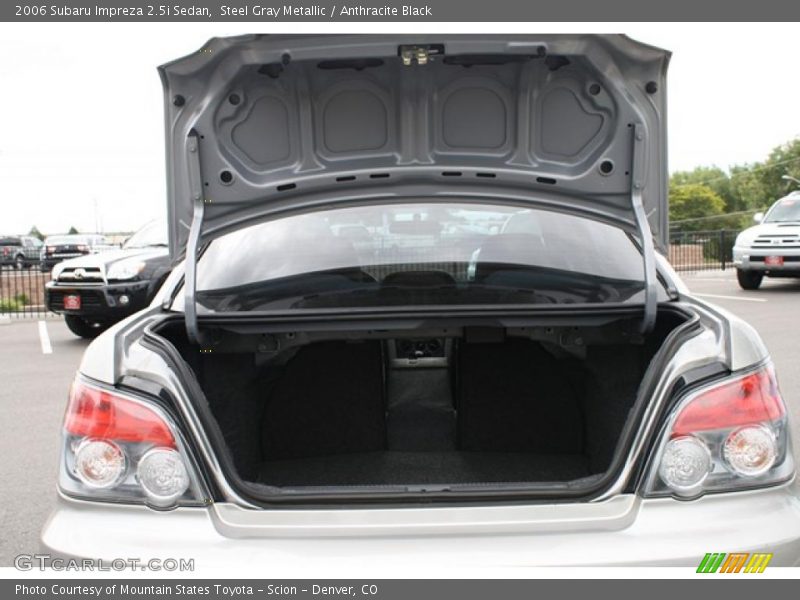 Steel Gray Metallic / Anthracite Black 2006 Subaru Impreza 2.5i Sedan