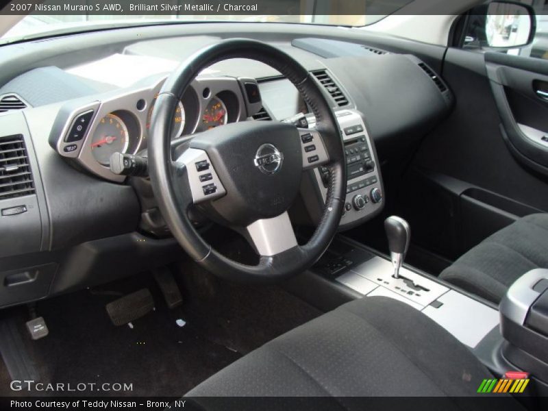 Brilliant Silver Metallic / Charcoal 2007 Nissan Murano S AWD