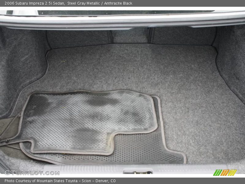Steel Gray Metallic / Anthracite Black 2006 Subaru Impreza 2.5i Sedan