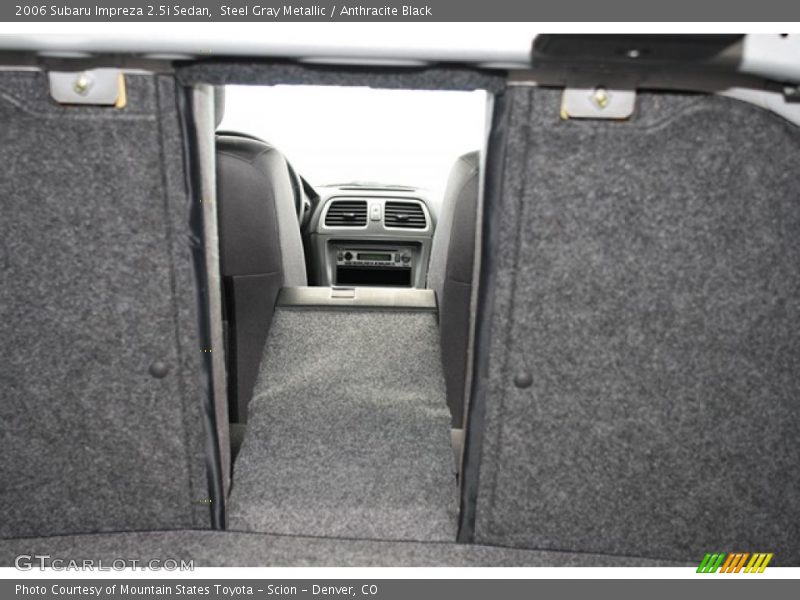 Steel Gray Metallic / Anthracite Black 2006 Subaru Impreza 2.5i Sedan