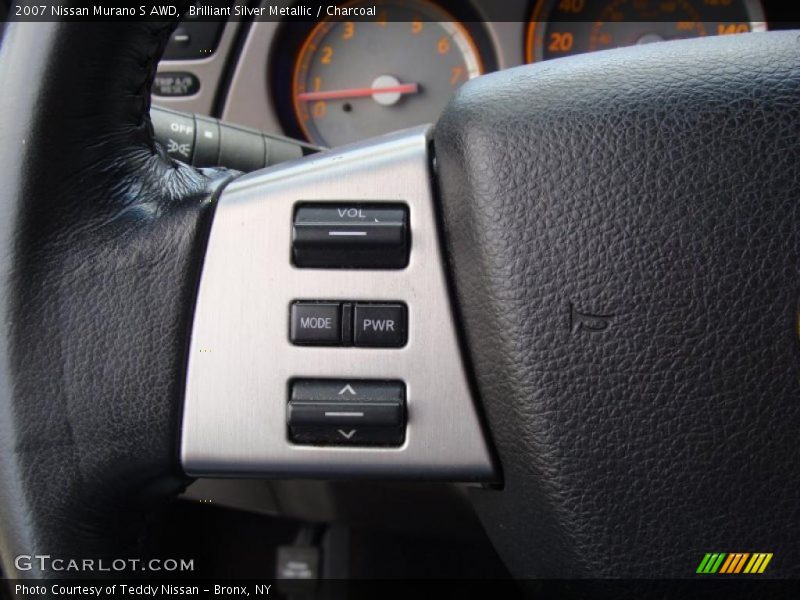Brilliant Silver Metallic / Charcoal 2007 Nissan Murano S AWD