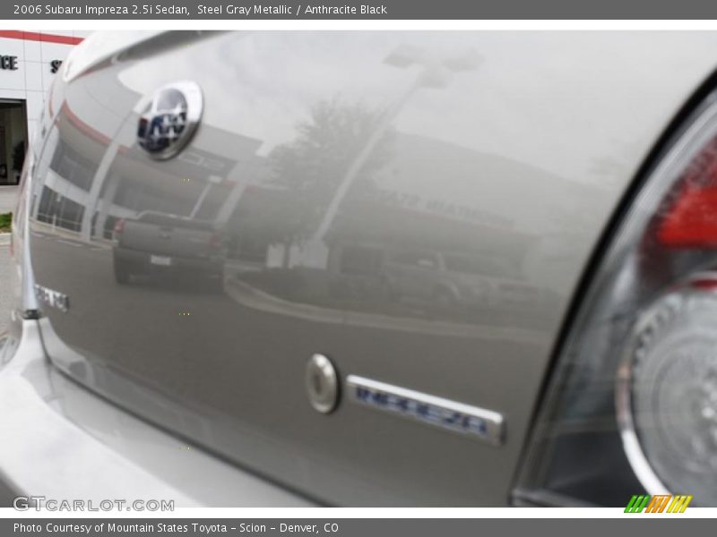 Steel Gray Metallic / Anthracite Black 2006 Subaru Impreza 2.5i Sedan
