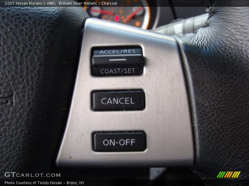 Brilliant Silver Metallic / Charcoal 2007 Nissan Murano S AWD