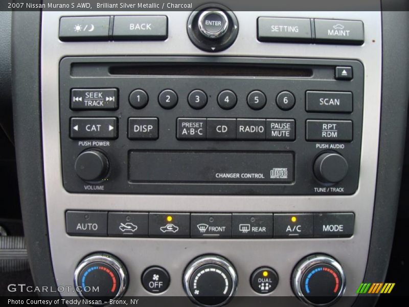 Brilliant Silver Metallic / Charcoal 2007 Nissan Murano S AWD