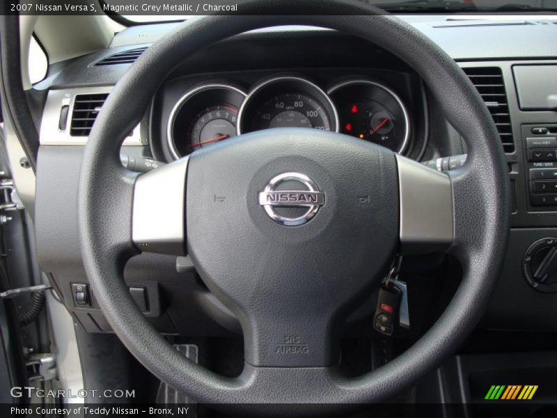 Magnetic Grey Metallic / Charcoal 2007 Nissan Versa S