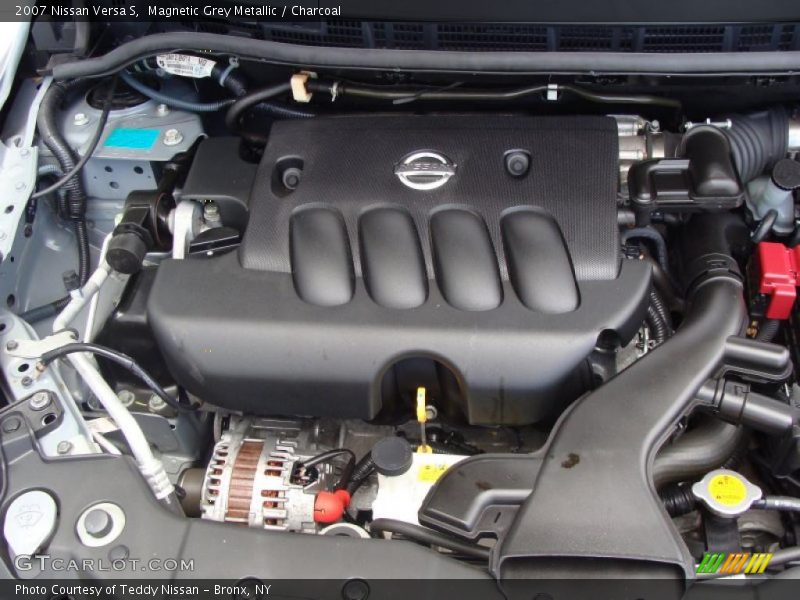 Magnetic Grey Metallic / Charcoal 2007 Nissan Versa S