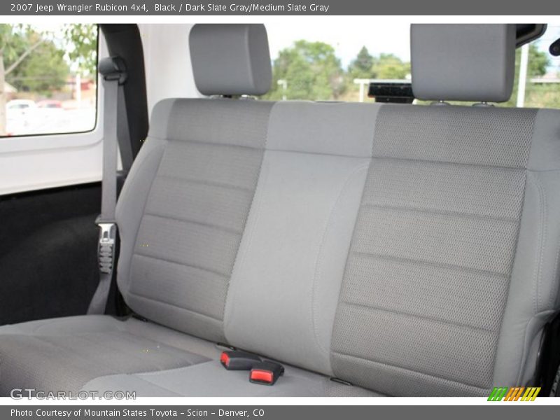 Black / Dark Slate Gray/Medium Slate Gray 2007 Jeep Wrangler Rubicon 4x4