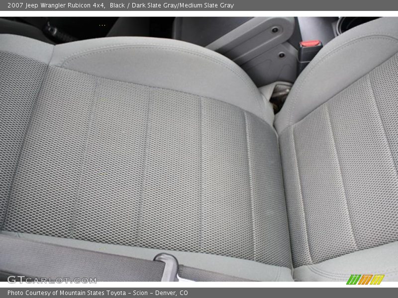 Black / Dark Slate Gray/Medium Slate Gray 2007 Jeep Wrangler Rubicon 4x4