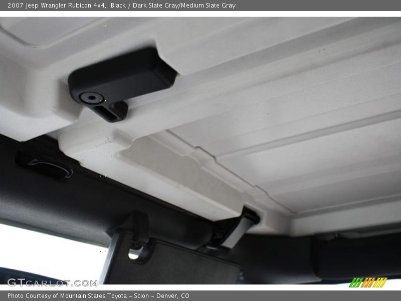 Black / Dark Slate Gray/Medium Slate Gray 2007 Jeep Wrangler Rubicon 4x4