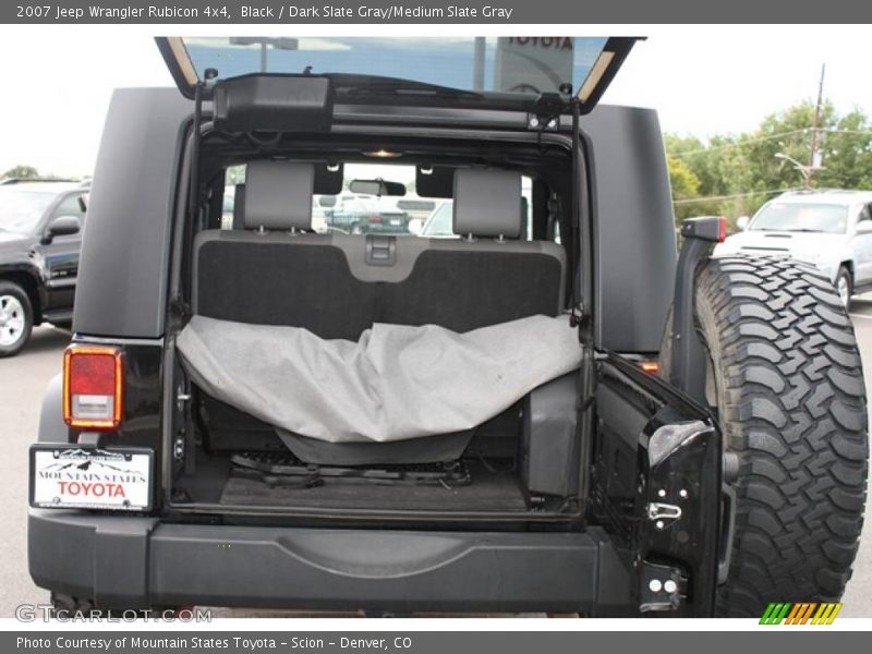 Black / Dark Slate Gray/Medium Slate Gray 2007 Jeep Wrangler Rubicon 4x4