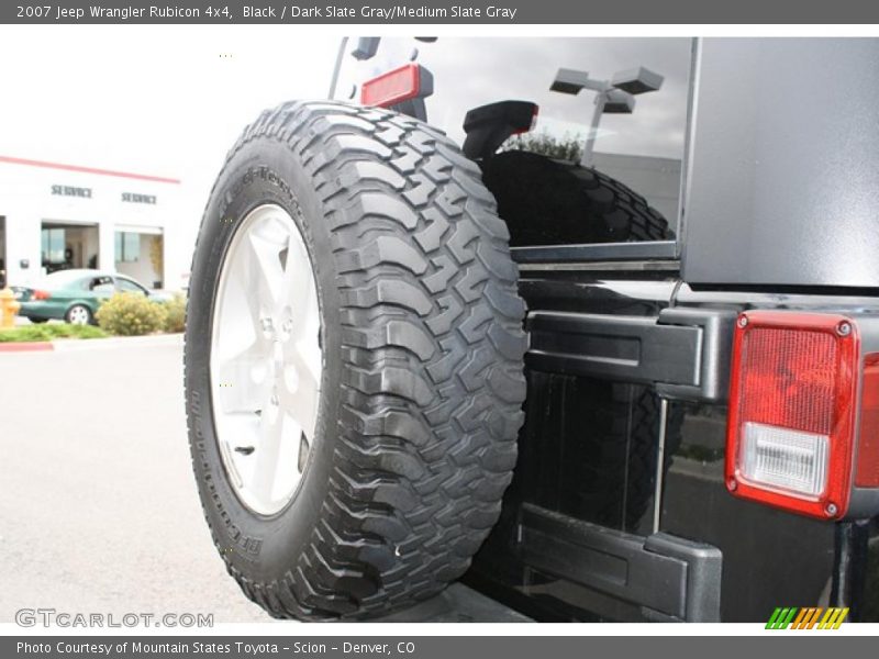 Black / Dark Slate Gray/Medium Slate Gray 2007 Jeep Wrangler Rubicon 4x4