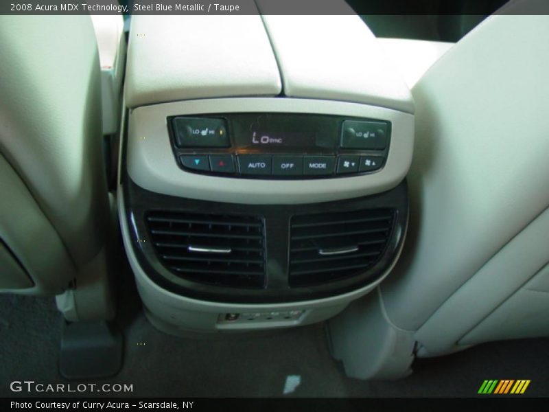 Steel Blue Metallic / Taupe 2008 Acura MDX Technology