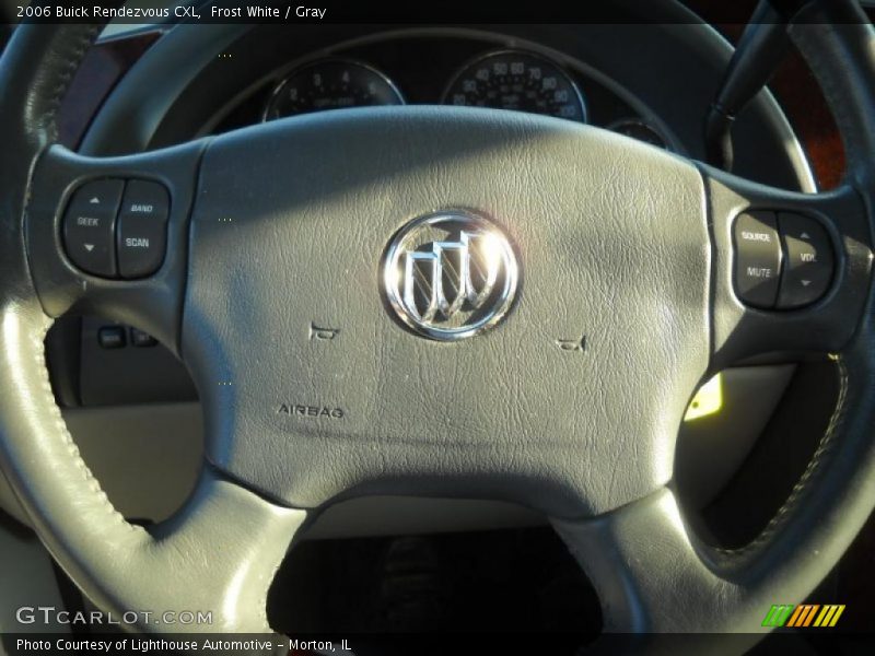 Frost White / Gray 2006 Buick Rendezvous CXL