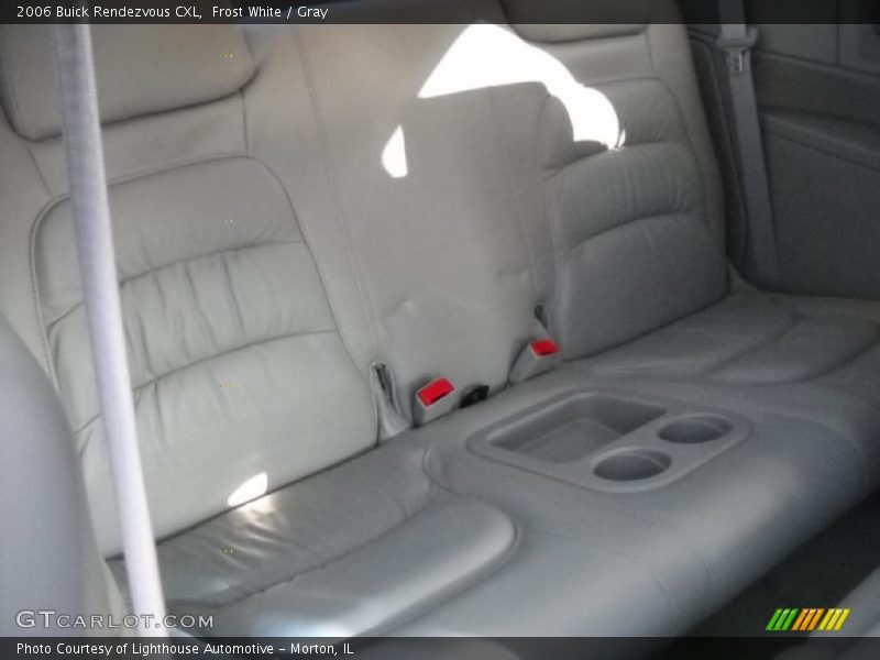 Frost White / Gray 2006 Buick Rendezvous CXL