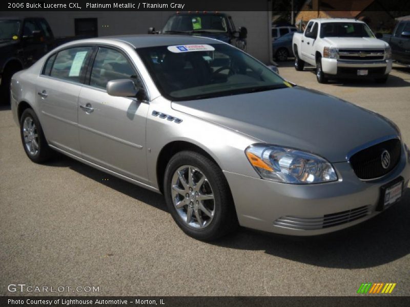 Platinum Metallic / Titanium Gray 2006 Buick Lucerne CXL