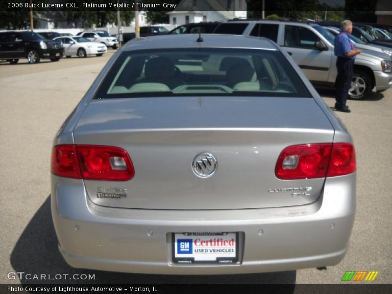 Platinum Metallic / Titanium Gray 2006 Buick Lucerne CXL