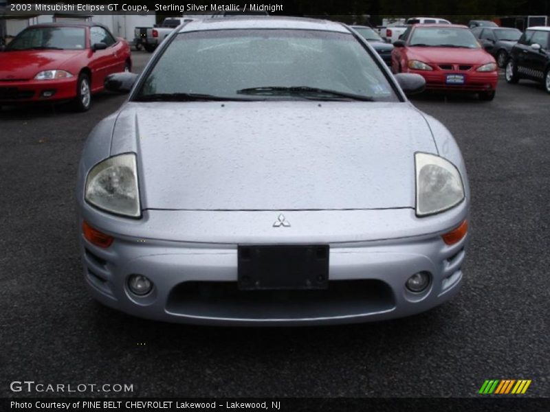 Sterling Silver Metallic / Midnight 2003 Mitsubishi Eclipse GT Coupe