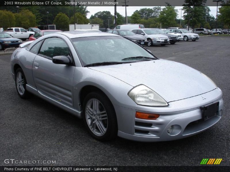 Sterling Silver Metallic / Midnight 2003 Mitsubishi Eclipse GT Coupe