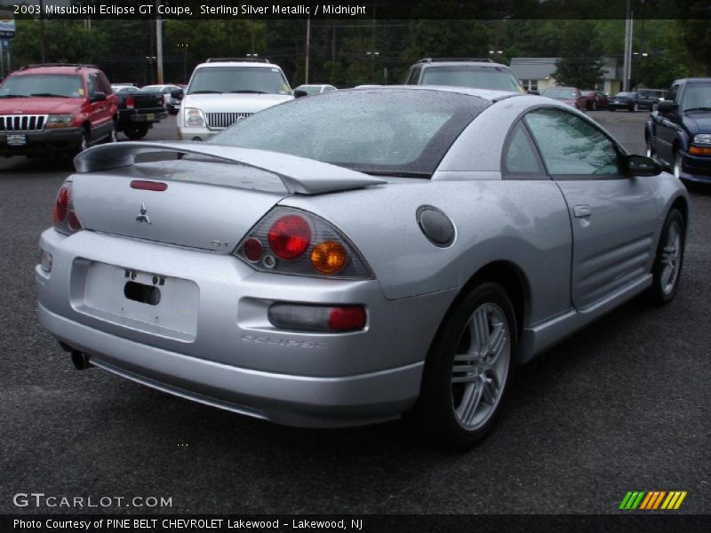 Sterling Silver Metallic / Midnight 2003 Mitsubishi Eclipse GT Coupe