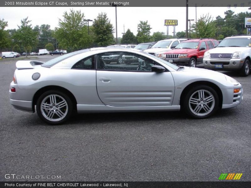 Sterling Silver Metallic / Midnight 2003 Mitsubishi Eclipse GT Coupe