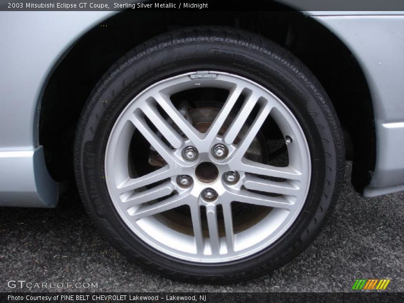 Sterling Silver Metallic / Midnight 2003 Mitsubishi Eclipse GT Coupe