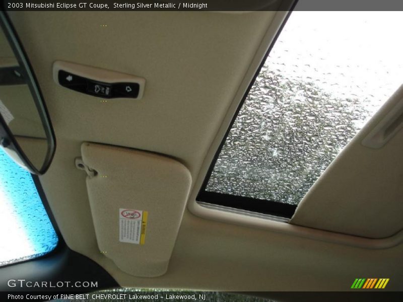 Sterling Silver Metallic / Midnight 2003 Mitsubishi Eclipse GT Coupe