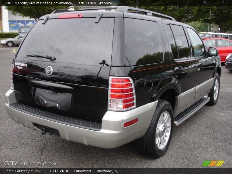 Black / Dark Graphite 2003 Mercury Mountaineer Convenience