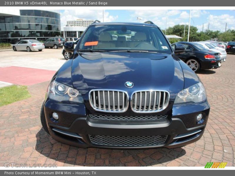 Monaco Blue Metallic / Sand Beige 2010 BMW X5 xDrive48i
