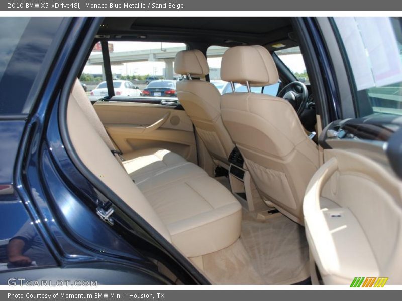 Monaco Blue Metallic / Sand Beige 2010 BMW X5 xDrive48i