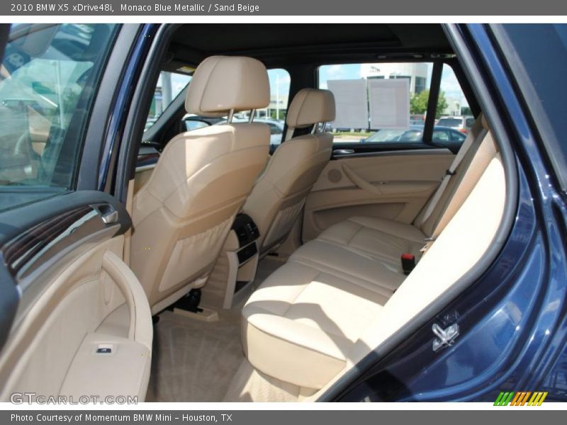 Monaco Blue Metallic / Sand Beige 2010 BMW X5 xDrive48i