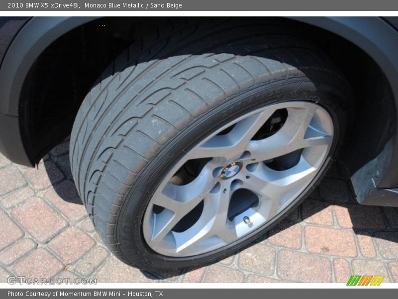 Monaco Blue Metallic / Sand Beige 2010 BMW X5 xDrive48i