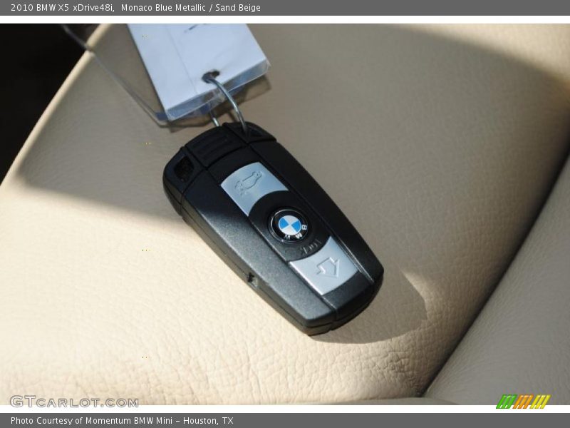 Monaco Blue Metallic / Sand Beige 2010 BMW X5 xDrive48i