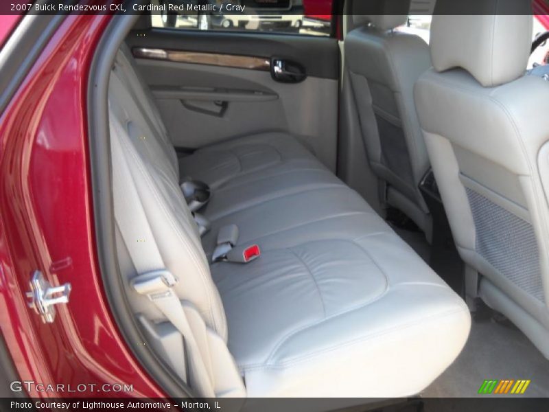 Cardinal Red Metallic / Gray 2007 Buick Rendezvous CXL