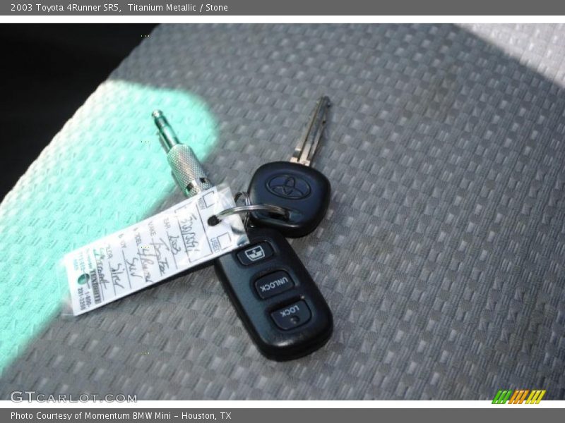 Titanium Metallic / Stone 2003 Toyota 4Runner SR5