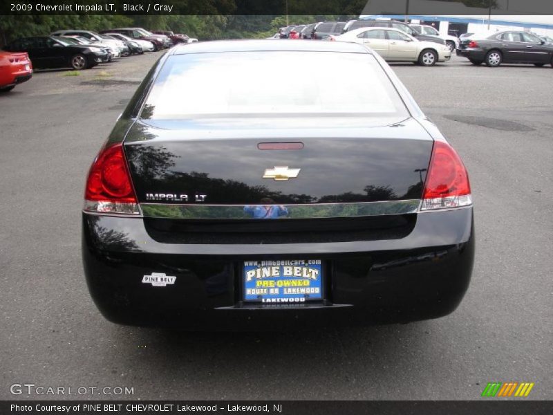 Black / Gray 2009 Chevrolet Impala LT