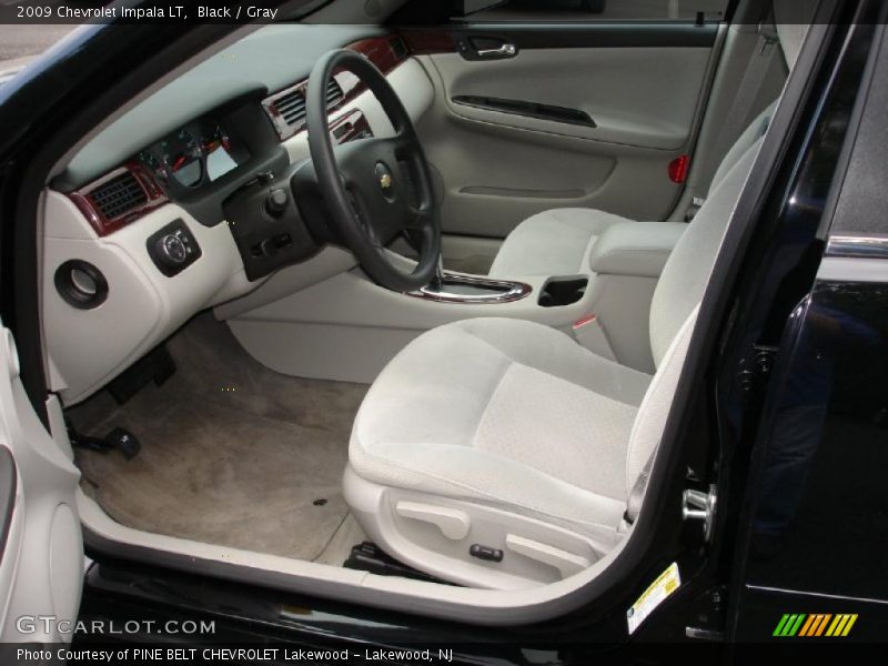 Black / Gray 2009 Chevrolet Impala LT