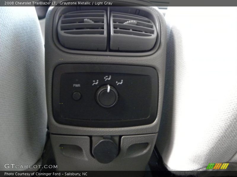 Graystone Metallic / Light Gray 2008 Chevrolet TrailBlazer LT