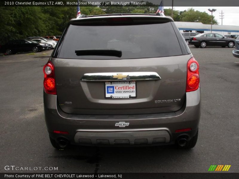 Mocha Steel Metallic / Jet Black/Light Titanium 2010 Chevrolet Equinox LTZ AWD