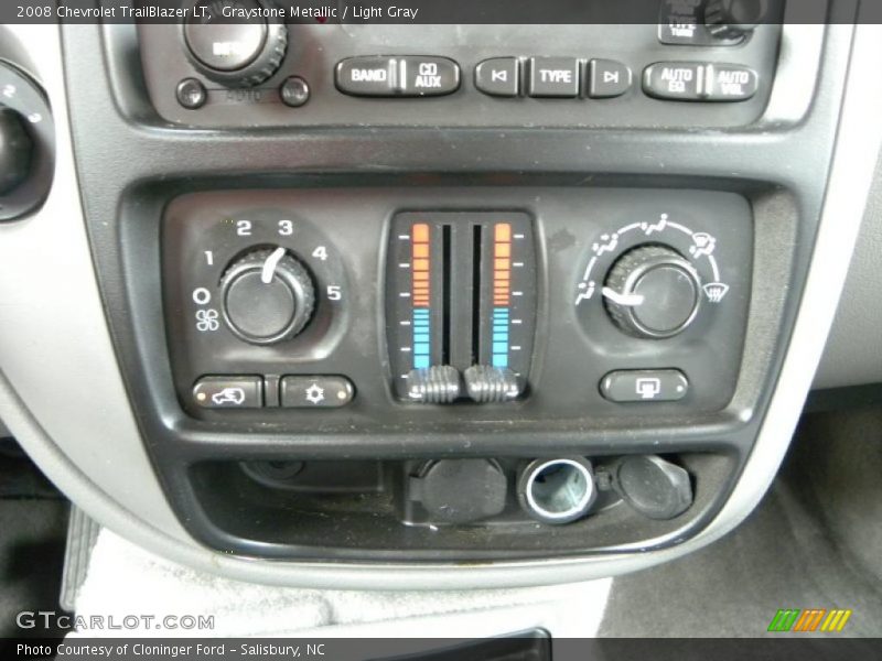 Graystone Metallic / Light Gray 2008 Chevrolet TrailBlazer LT