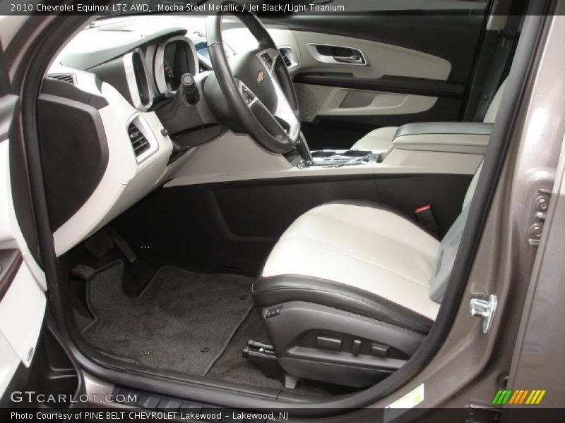 Mocha Steel Metallic / Jet Black/Light Titanium 2010 Chevrolet Equinox LTZ AWD