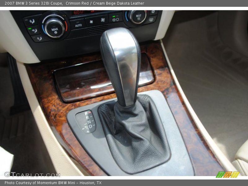 Crimson Red / Cream Beige Dakota Leather 2007 BMW 3 Series 328i Coupe