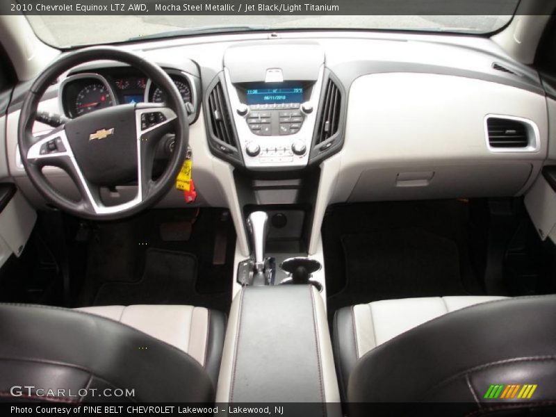 Mocha Steel Metallic / Jet Black/Light Titanium 2010 Chevrolet Equinox LTZ AWD