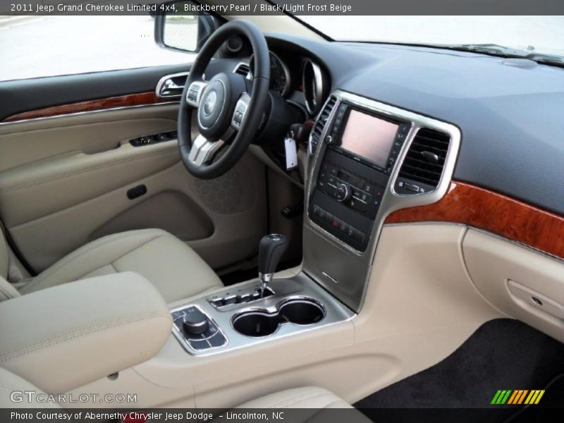 Blackberry Pearl / Black/Light Frost Beige 2011 Jeep Grand Cherokee Limited 4x4