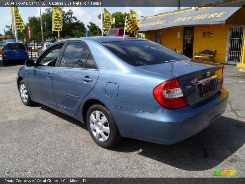 Catalina Blue Metallic / Taupe 2004 Toyota Camry LE