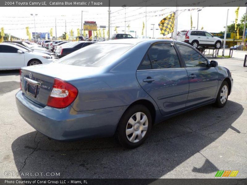 Catalina Blue Metallic / Taupe 2004 Toyota Camry LE